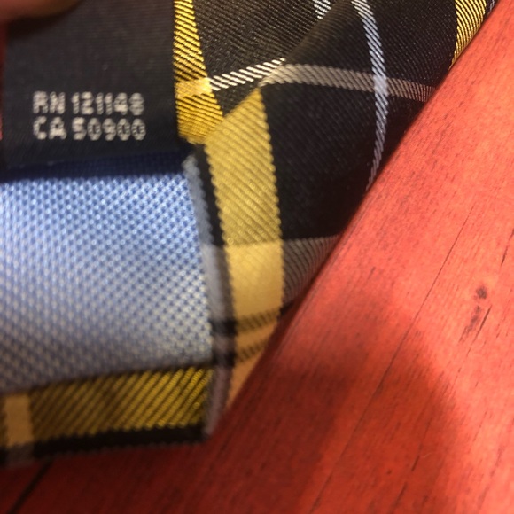 Vintage Y2K Tommy Hilfiger Tie 100% Silk - Picture 7 of 8